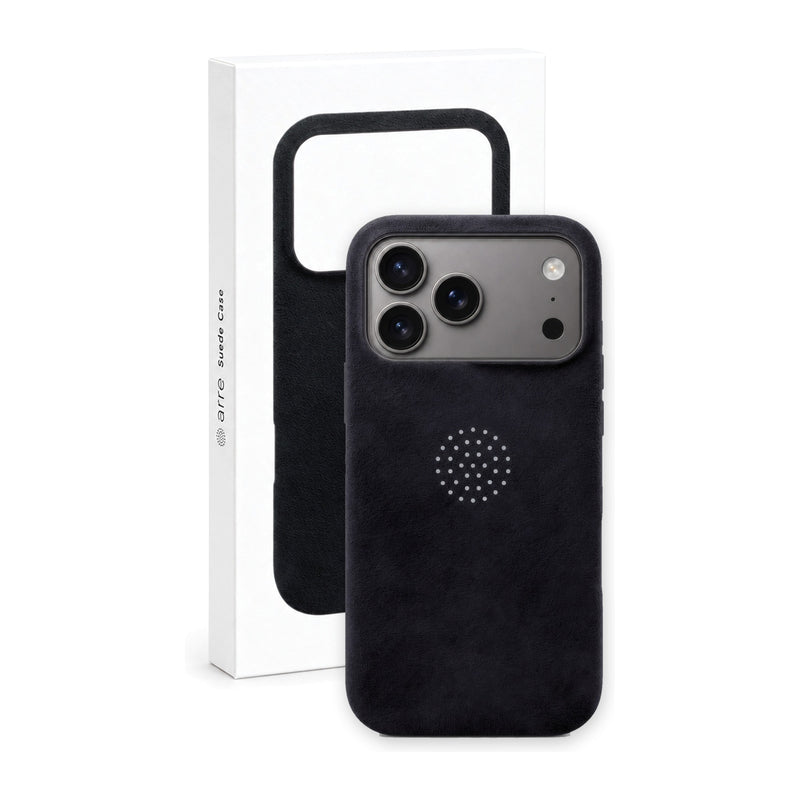arre Suede Case for iPhone 18 Pro - Black - main