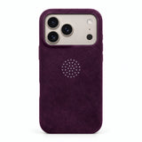 arre Suede Case for iPhone 18 Pro - Plum - main