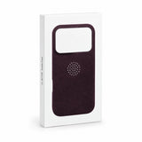 arre Suede Case for iPhone 18 Pro - Plum - box