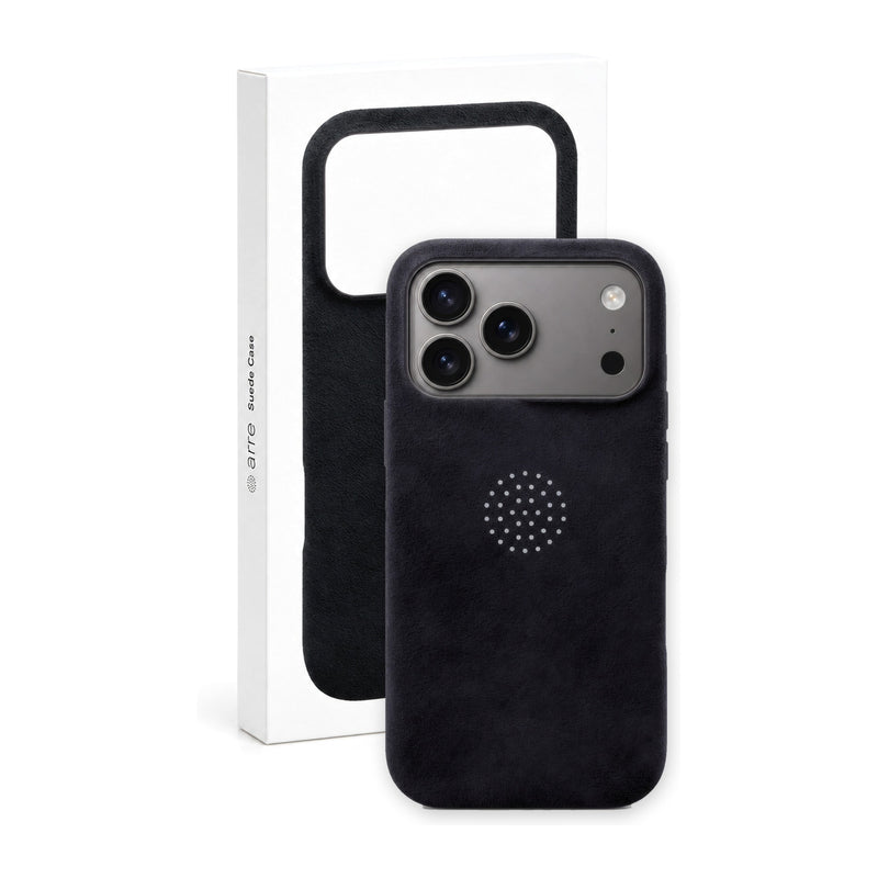 arre Suede Case for iPhone 18 Pro Max - Black - main