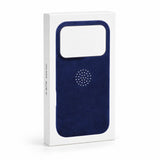 arre Suede Case for iPhone 18 Pro Max - Navy - box