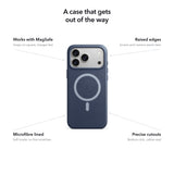 arre Silicone Case for iPhone 18 Pro Max - Navy - callouts