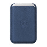 arre Vegan Leather Card Wallet - Navy - main