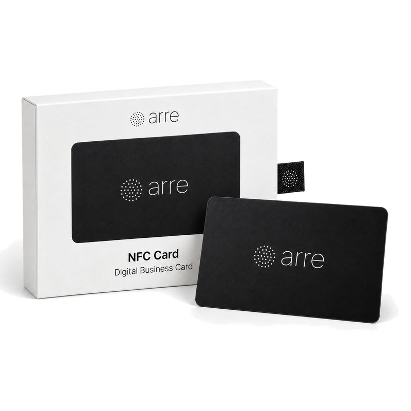 arre NFC Card with its gift box