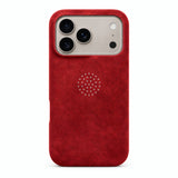 arre Suede Case for iPhone 18 Pro - Red - main