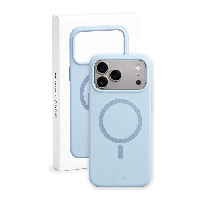 arre Silicone Case for iPhone 18 Pro - Sky Blue - main